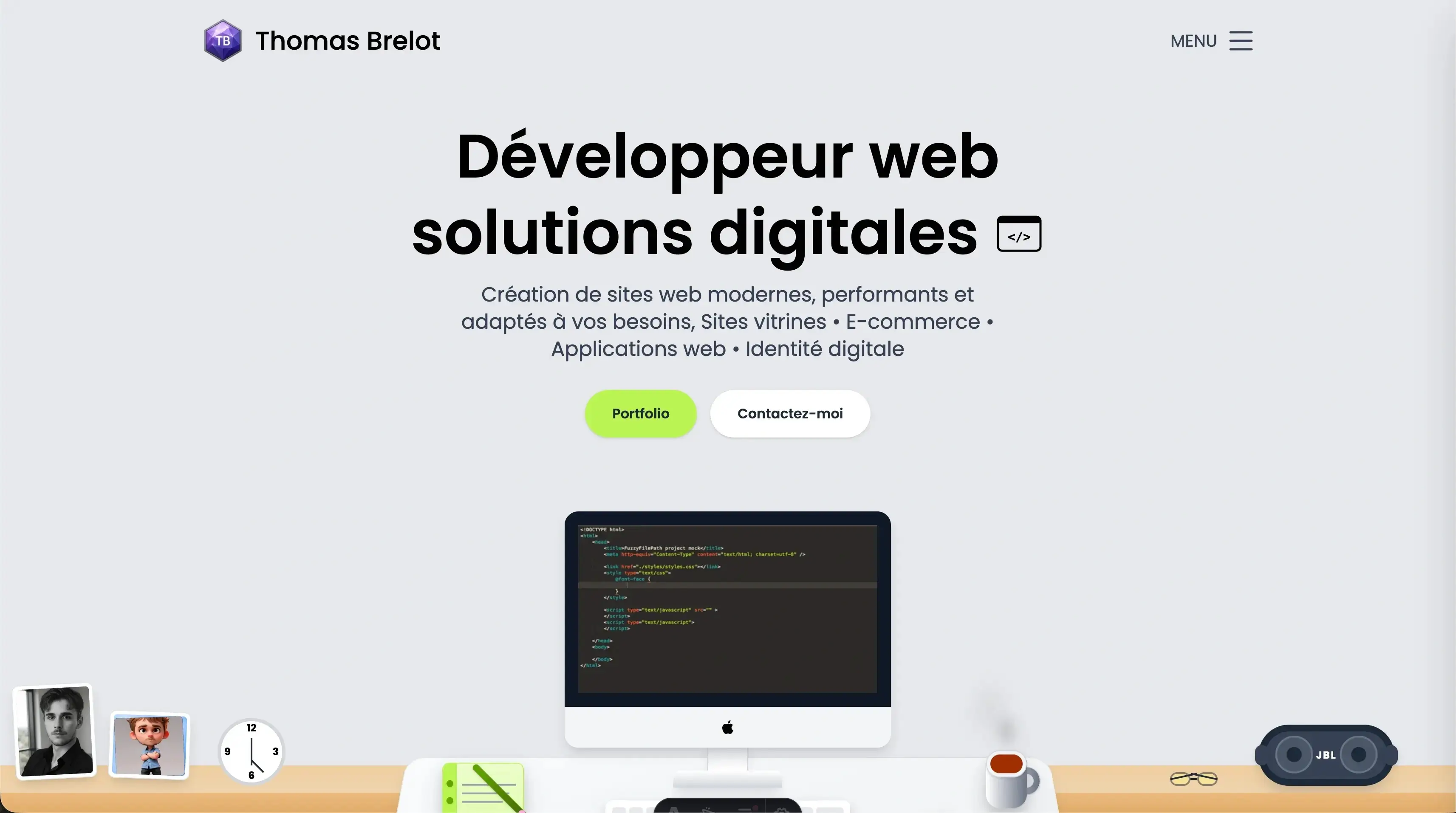 Mon portfolio personnel